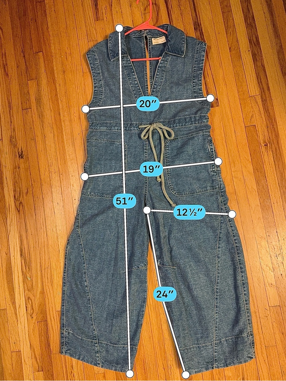 We The Free Lantana Cropped Coverall by Free People. - Picture 10 of 10